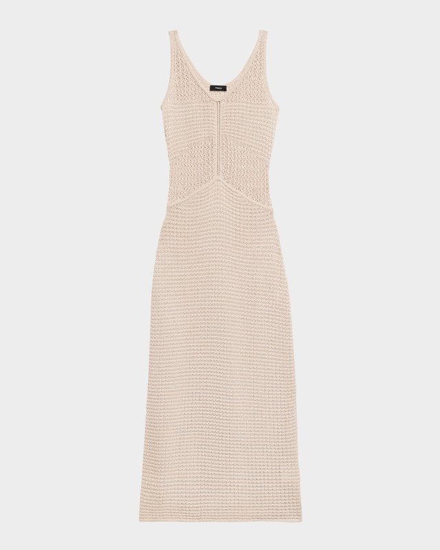 Fitted Midi Tank Dress